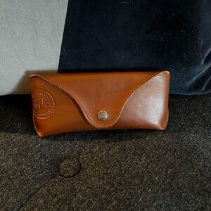 Ray-Ban Leather Sunglasses Case